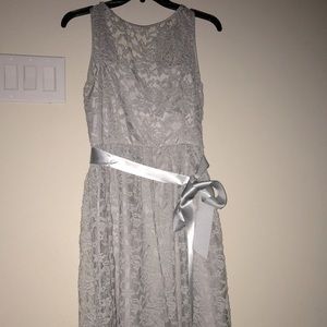 Silver formal dress✨